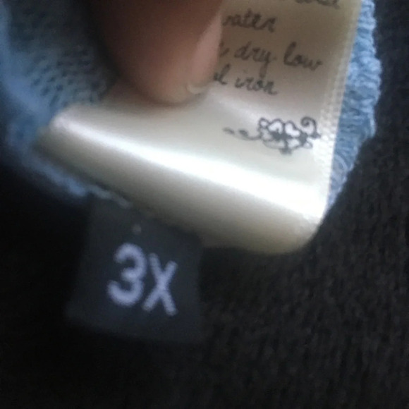 Scrapbook sweater, size 3X. - Picture 9 of 10